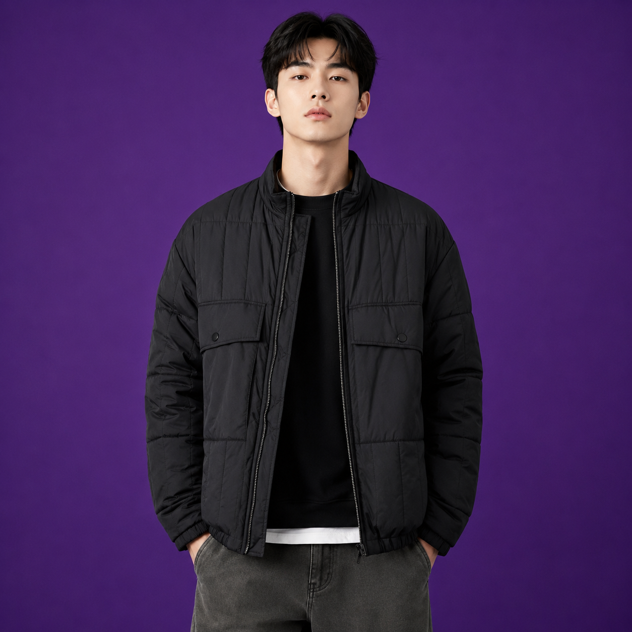 Lightweight Down Jacket Men's Casual All-matching Men's Clothing